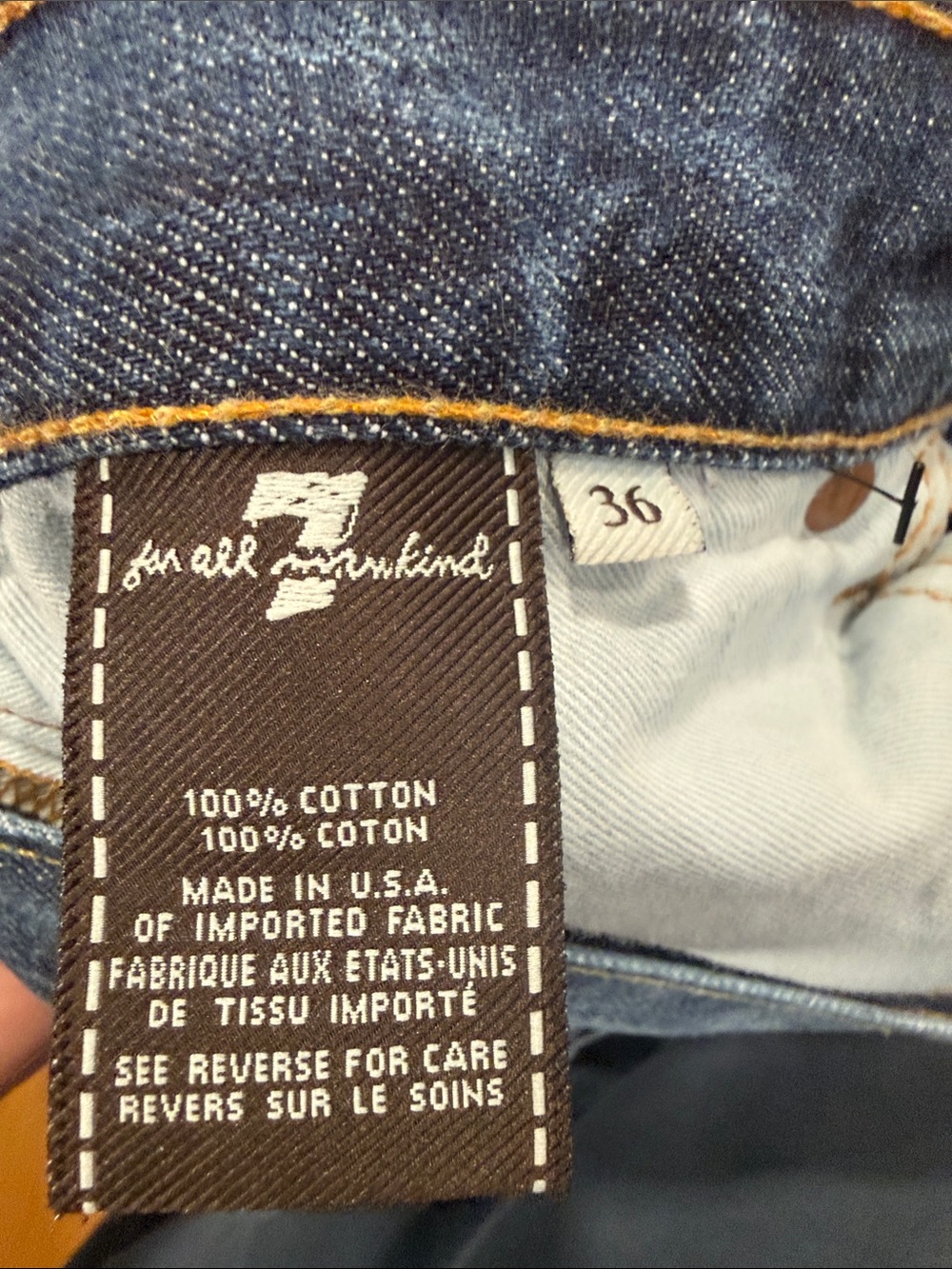7 For All Mankind Relaxed Jeans - Picture 2 of 3